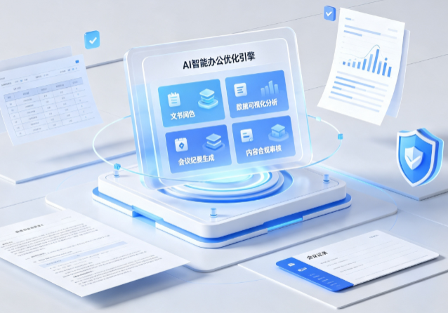 黄冈AI重构现代办公体系 智能优化引擎助力企业轻量化高效运营